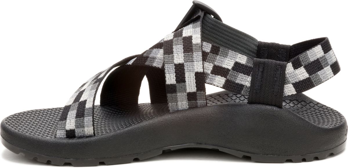 Mega Z/1 Wide-Strap Classic Sandal, Pixel B + W, dynamic 6