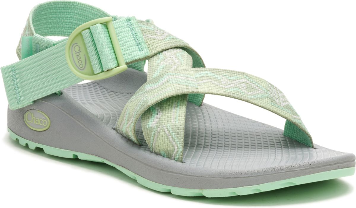 Mega Z/Cloud Wide-Strap Cushioned Sandal, Paddle Celadon, dynamic 4