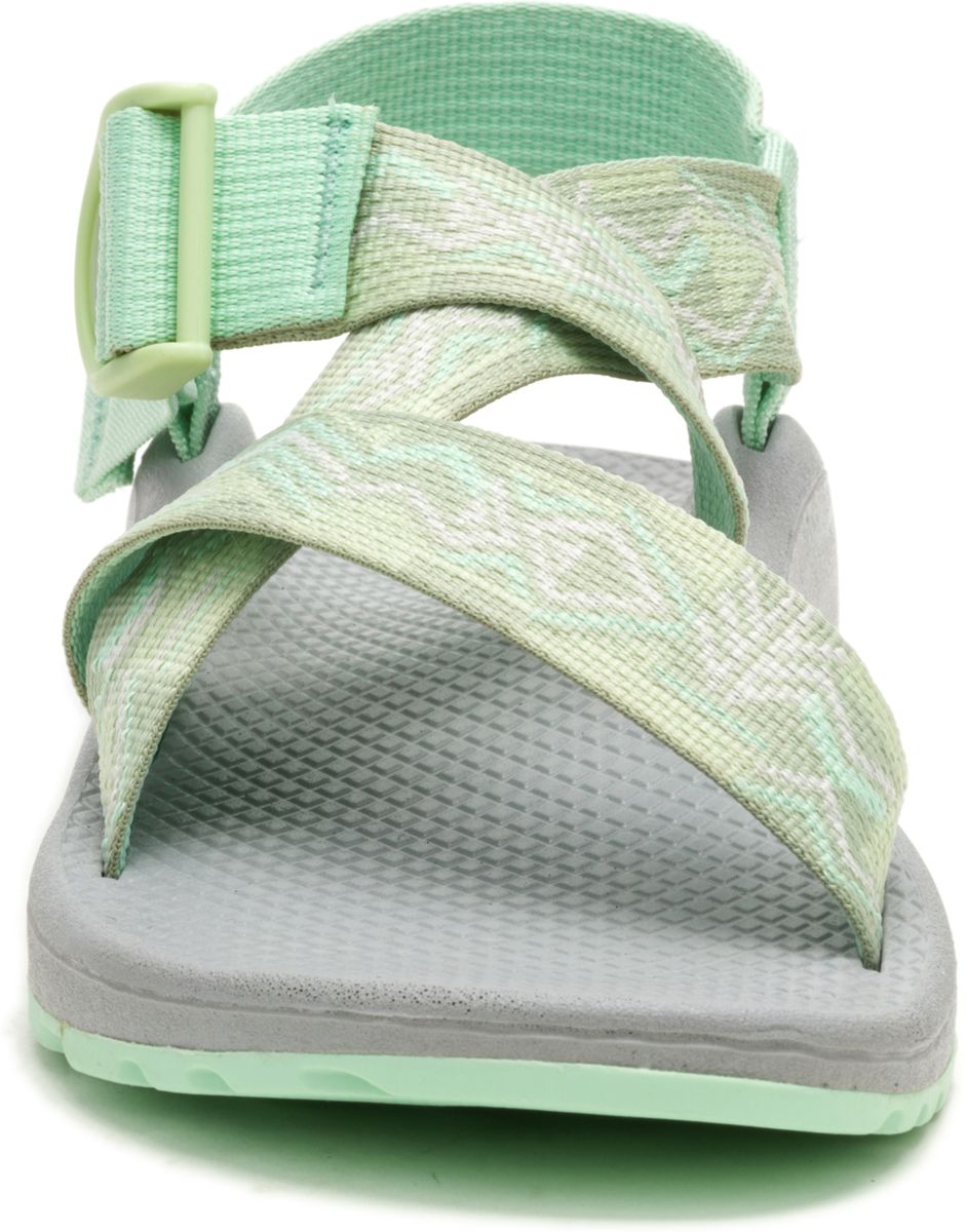 Mega Z/Cloud Wide-Strap Cushioned Sandal, Paddle Celadon, dynamic 5