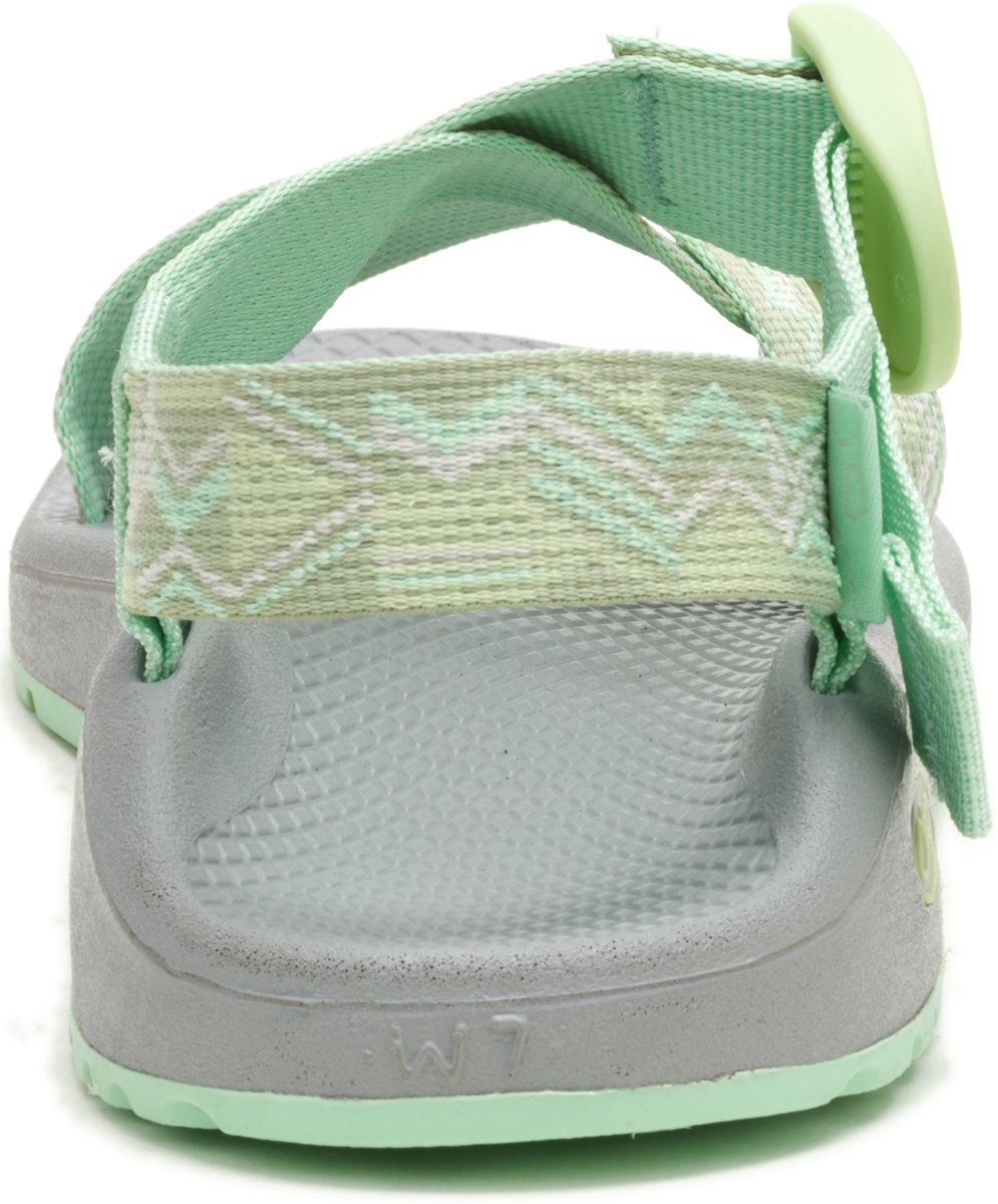 Mega Z/Cloud Wide-Strap Cushioned Sandal, Paddle Celadon, dynamic 6