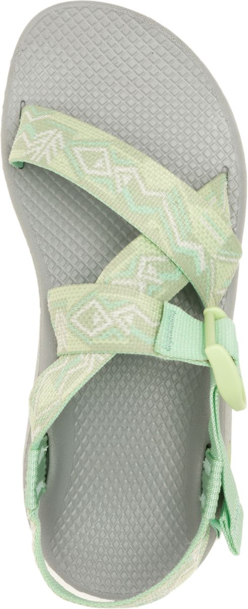 Mega Z/Cloud Wide-Strap Cushioned Sandal, Paddle Celadon, dynamic 2