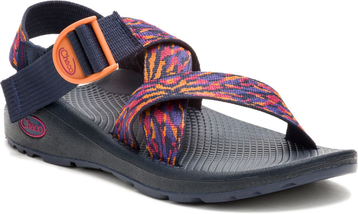 Mega Z/Cloud Wide-Strap Cushioned Sandal, Flare Shadow, dynamic 4