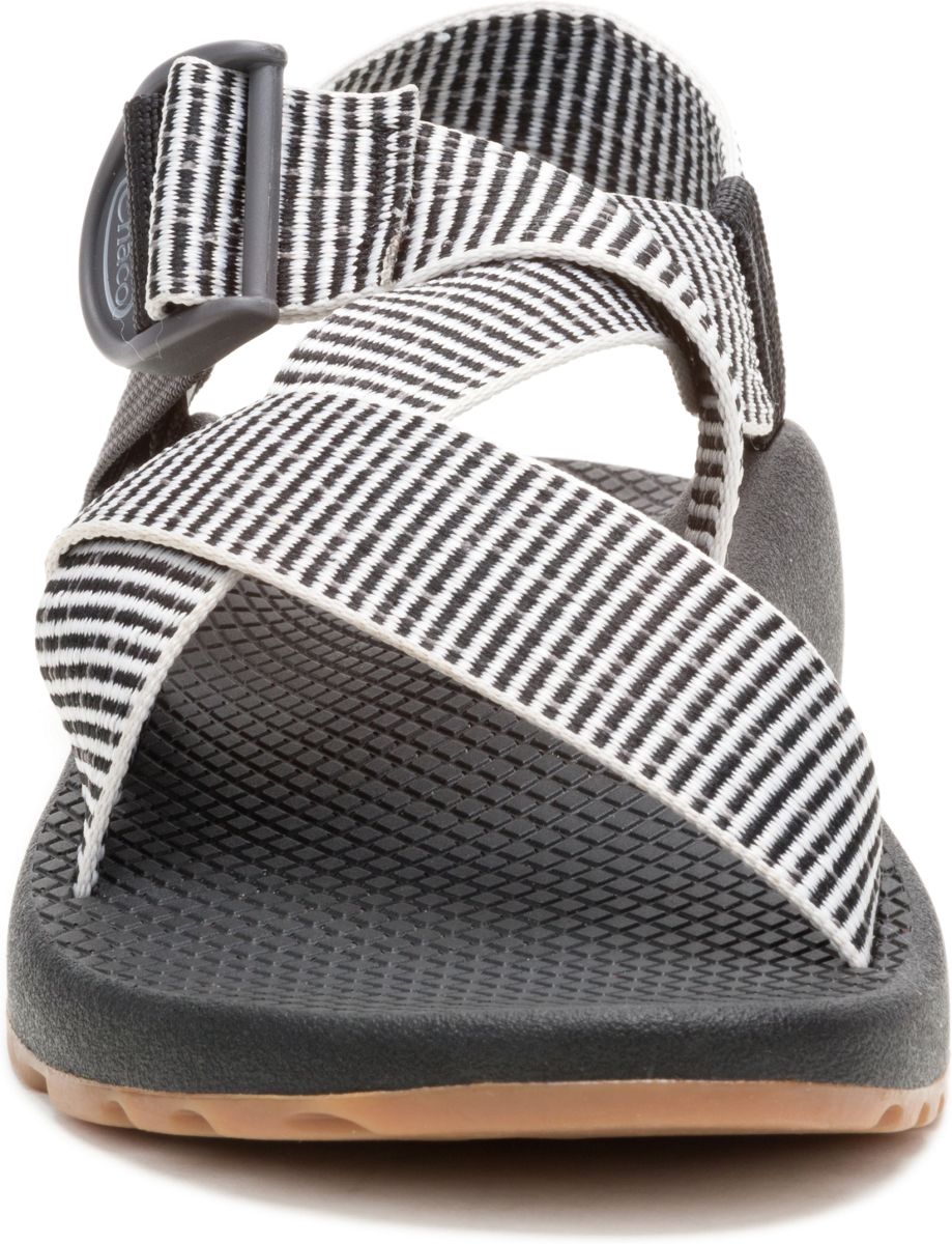 Mega Z/1 Wide-Strap Classic Sandal, Pucker B&W, dynamic 4