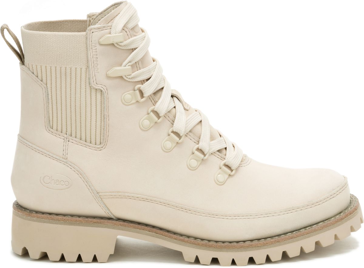 Fields Lace Waterproof Boot, Khaki, dynamic 1