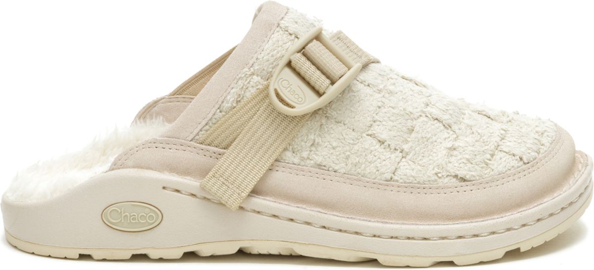 Canyon Woven Clog Fluff, Khaki, dynamic 1