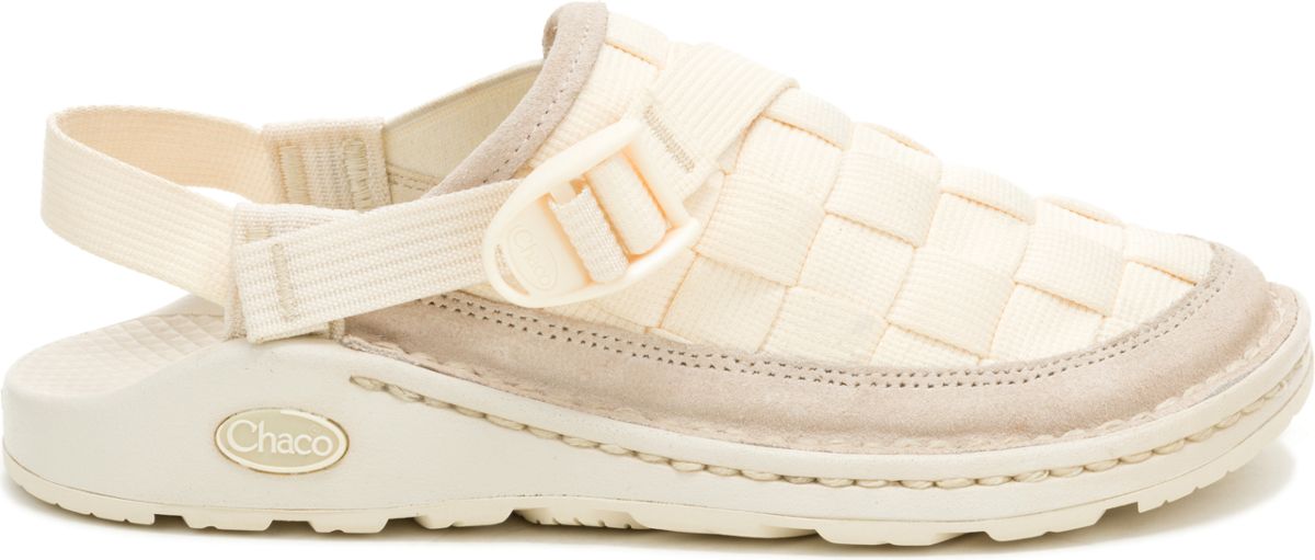 Canyon Woven Clog, Taupe, dynamic 1
