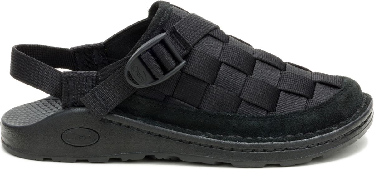 Canyon Woven Clog, Triple Black, dynamic 1