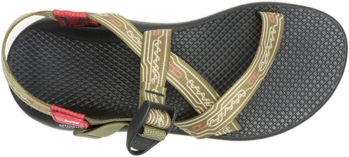 Z/1 Adjustable Strap Classic Sandal, Knotty Camo Green, dynamic 3