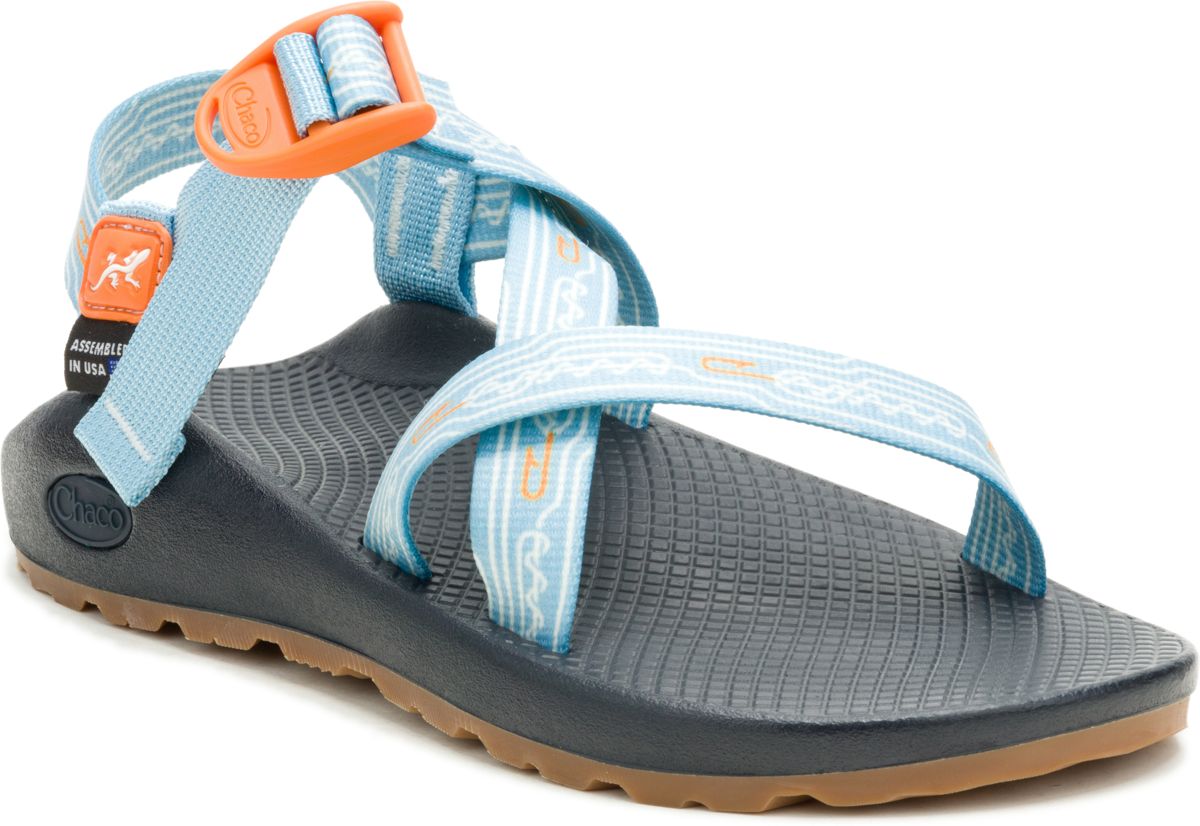 Z/1 Adjustable Strap Classic Sandal, Knotty Sky Blue, dynamic 2