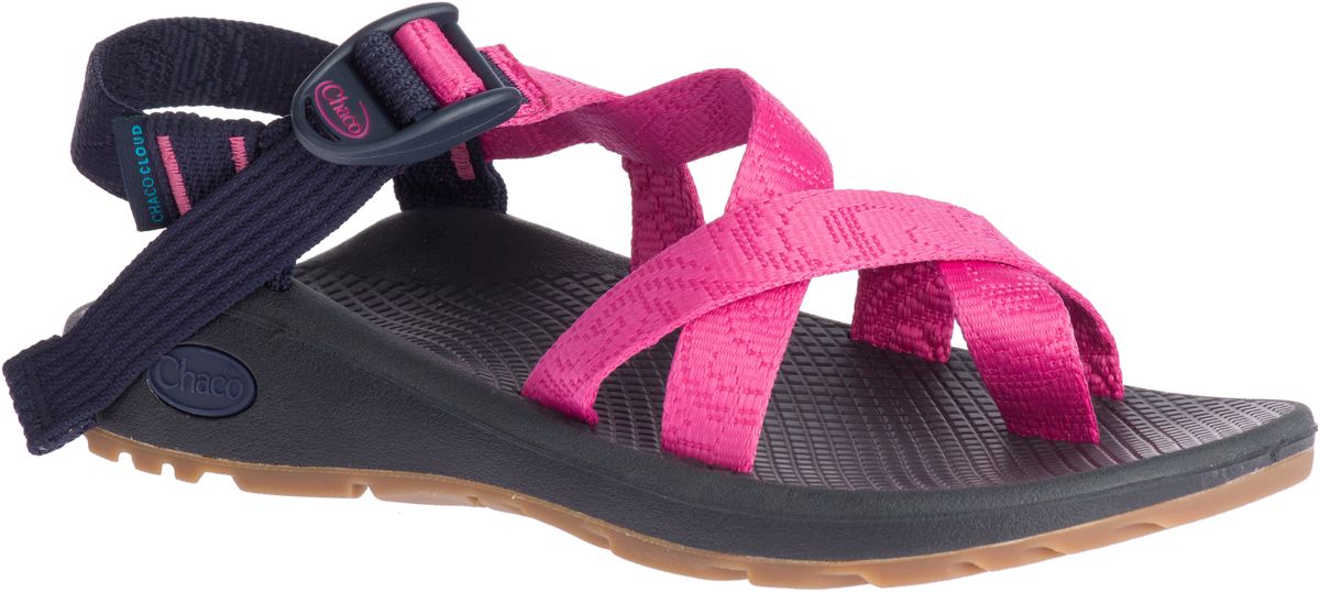 Z/Cloud 2 Adjustable Strap Cushioned Sandal, Magenta, dynamic 4