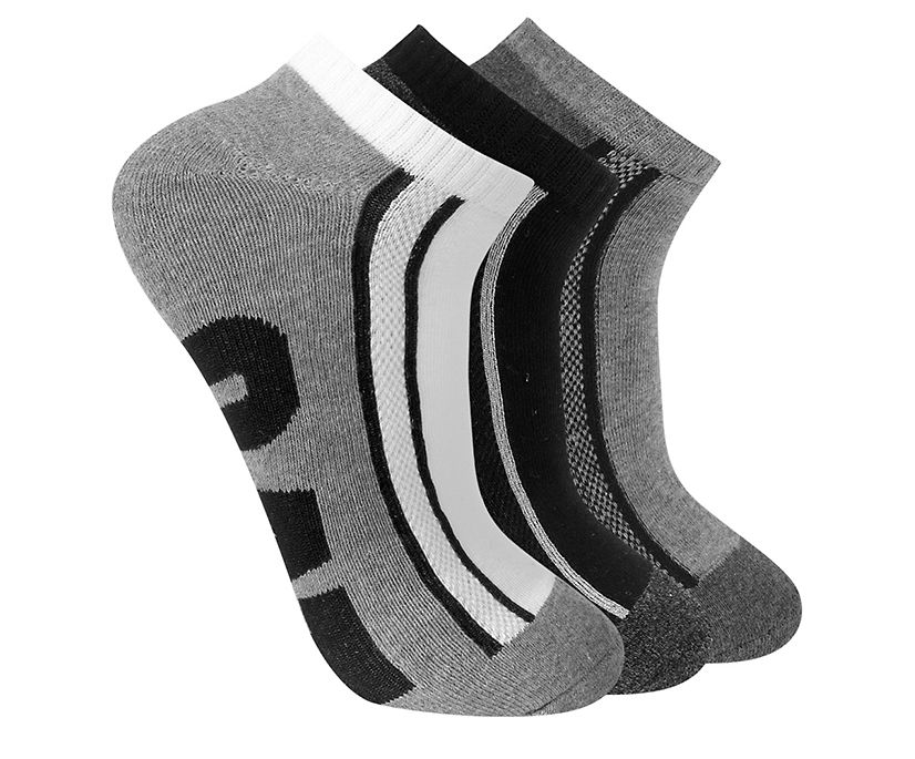 Half Cushion Quarter Sock 3-Pack, Multi, dynamic 1