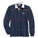 Cloud Multi-Color Striped Rugby Shirt, Navy/Multi, dynamic 1