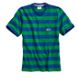 Cloud Rugby Stripe Pocket T-Shirt, Blue/Green, dynamic 1
