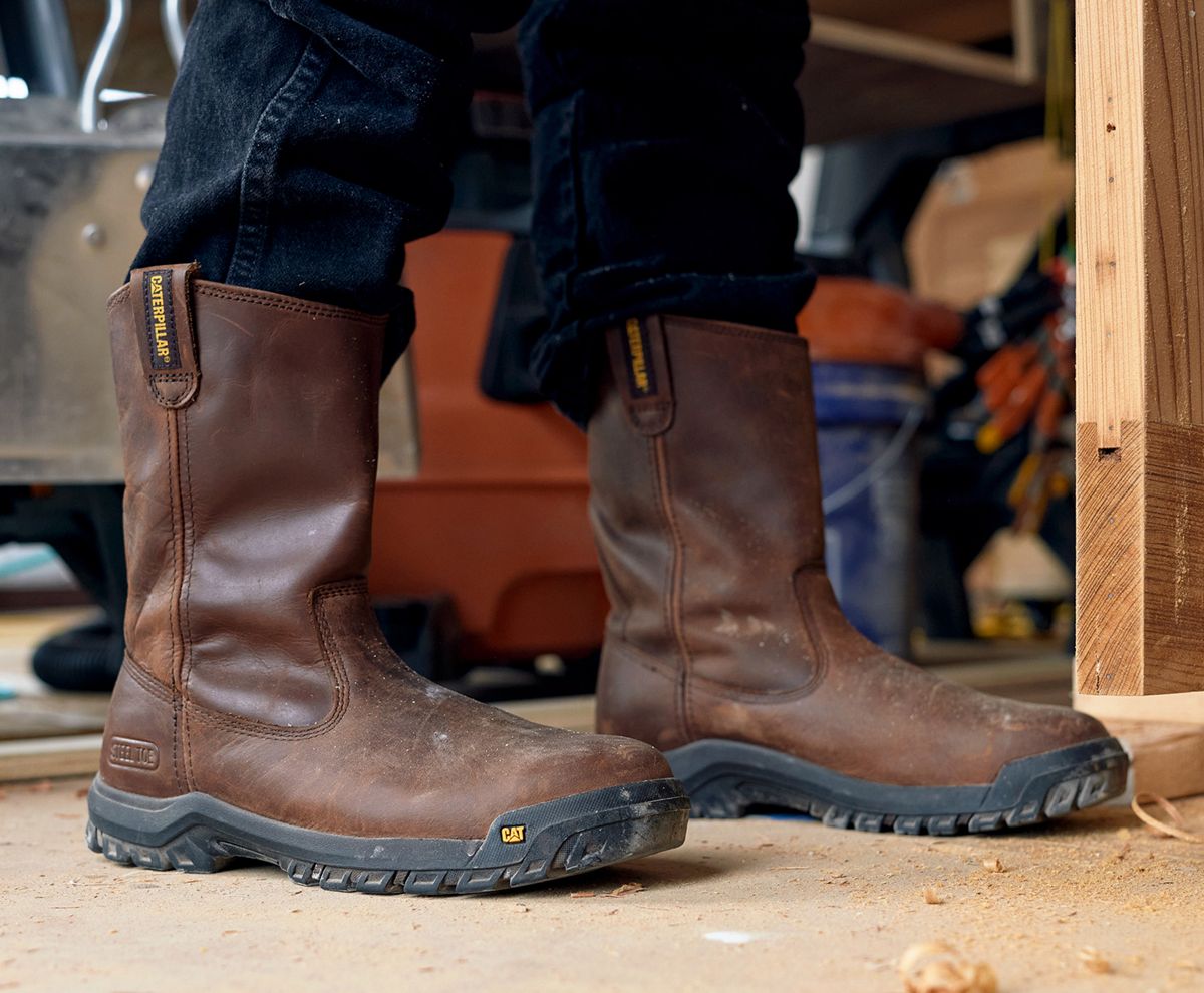 Drawbar Steel Toe Work Boot, Summer Brown, dynamic 2