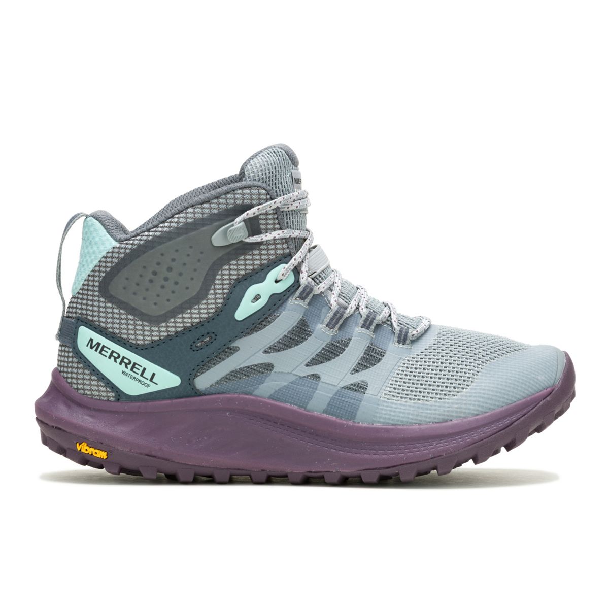 Antora 3 Mid Waterproof, Highrise/Plum, dynamic 1