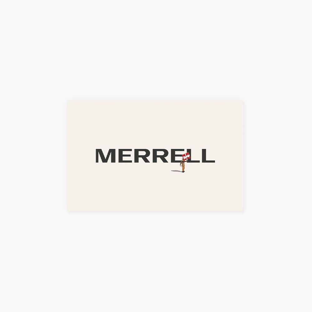 Merrell Gift Card, e-Gift Card, dynamic 1