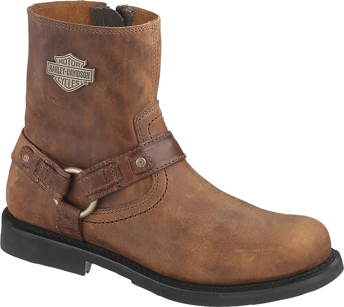 harley davidson zip up boots