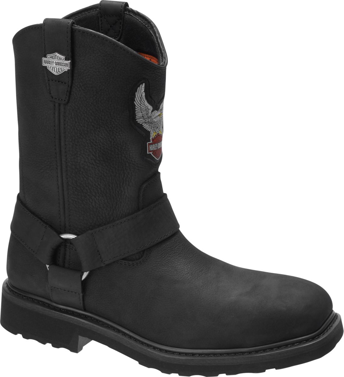 harley davidson slip on boots