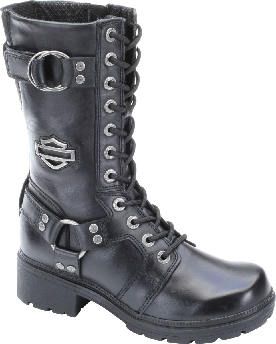 harley davidson zip up boots