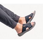 Activate Slide Sandal, Bold Black Leather, dynamic 7