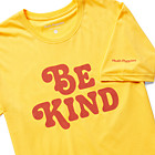 Be Kind Graphic Tee, Summer Yellow, dynamic 3