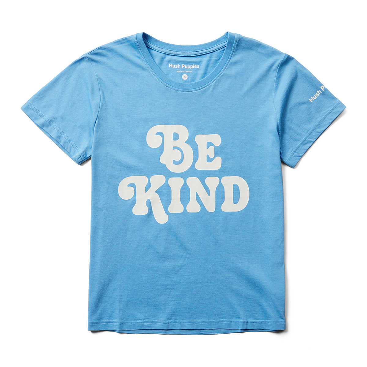 Be Kind Graphic Tee, Sky Blue, dynamic 1