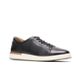 Heath Sneaker, Black Leather, dynamic 2