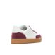 Charlie Court Sneaker, White Maroon Suede, dynamic 3