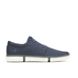 Briggs Plain Toe Sneaker, Navy Blue Textile, dynamic 1