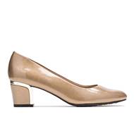 Deanna, Gold Cross Hatch Patent/Gold Heel, dynamic