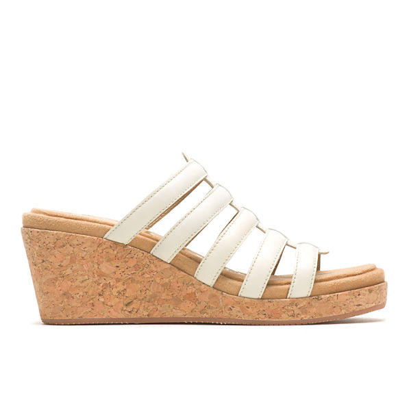 Willow Slide Sandal, Vanilla Cream Leather, dynamic