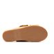 June Buckle Slide Sandal, Deep Beige Leather, dynamic 4