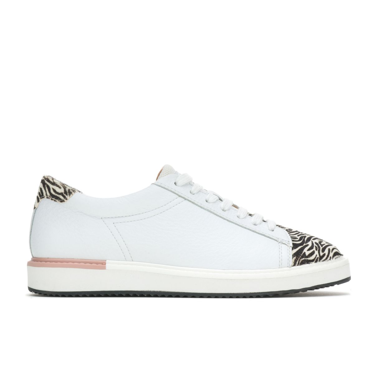 White Leather/Zebra