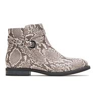 Bailey Strap Boot, Natural Snake Leather, dynamic