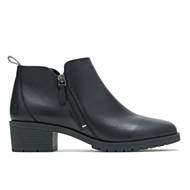Hadley Side Zip Boot, Black Leather, dynamic