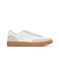 Charlie Court Sneaker, White Grey Suede, dynamic