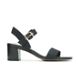 Leila Quarter Strap Sandal, Bold Black Nubuck, dynamic 1