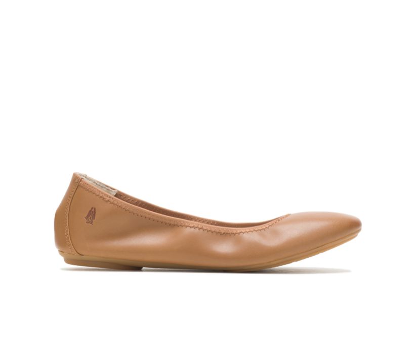 Chaste Ballet Flat 2, Desert Tan Leather, dynamic 1