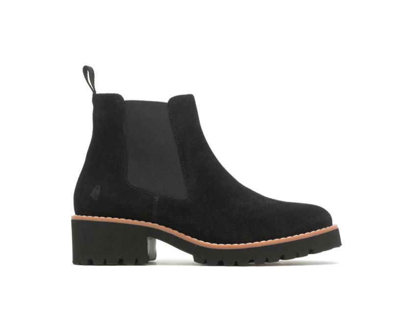Amelia Chelsea Boot, Bold Black Suede, dynamic 1