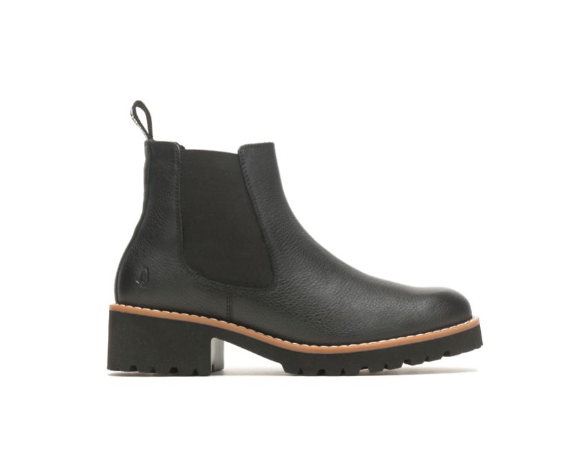 Amelia Chelsea Boot, Bold Black Leather, dynamic 1