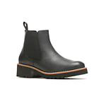 Amelia Chelsea Boot, Bold Black Leather, dynamic 2