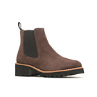 Amelia Chelsea Boot, Chocolate Brown Suede, dynamic 3