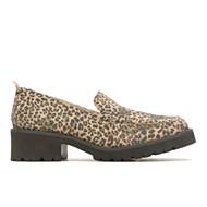 Lucy Loafer, Leopard Print Suede, dynamic
