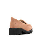 Lucy Loafer, Coral Blush Suede, dynamic 3