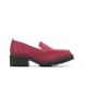 Lucy Loafer, Rhubarb Red Suede, dynamic 1
