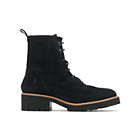 Amelia Lace Boot, Bold Black Suede, dynamic 1