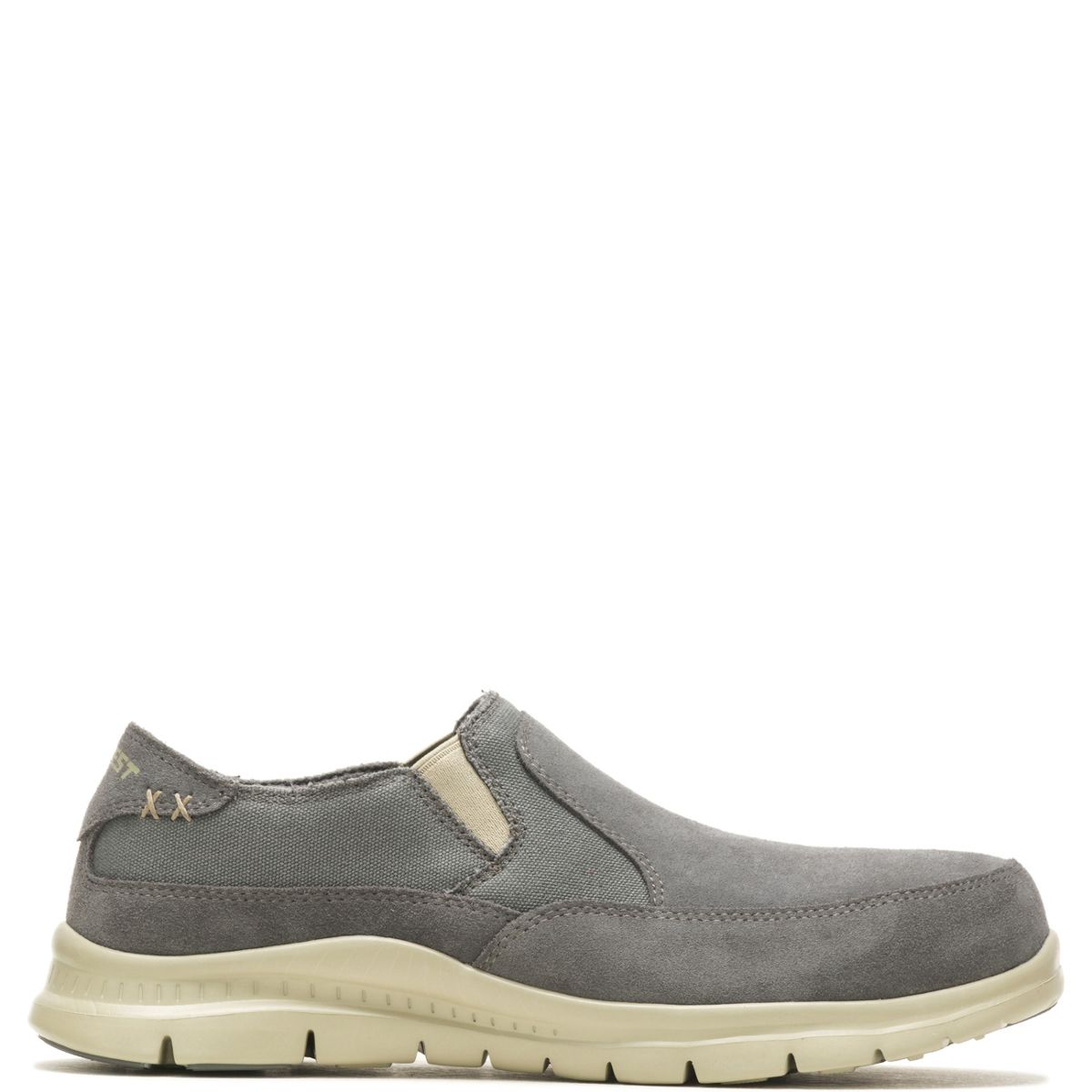 Blake Steel Toe Slip On, Grey, dynamic 1