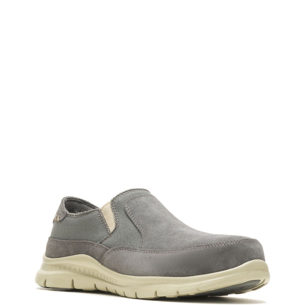 Blake Steel Toe Slip On, Grey, dynamic 2