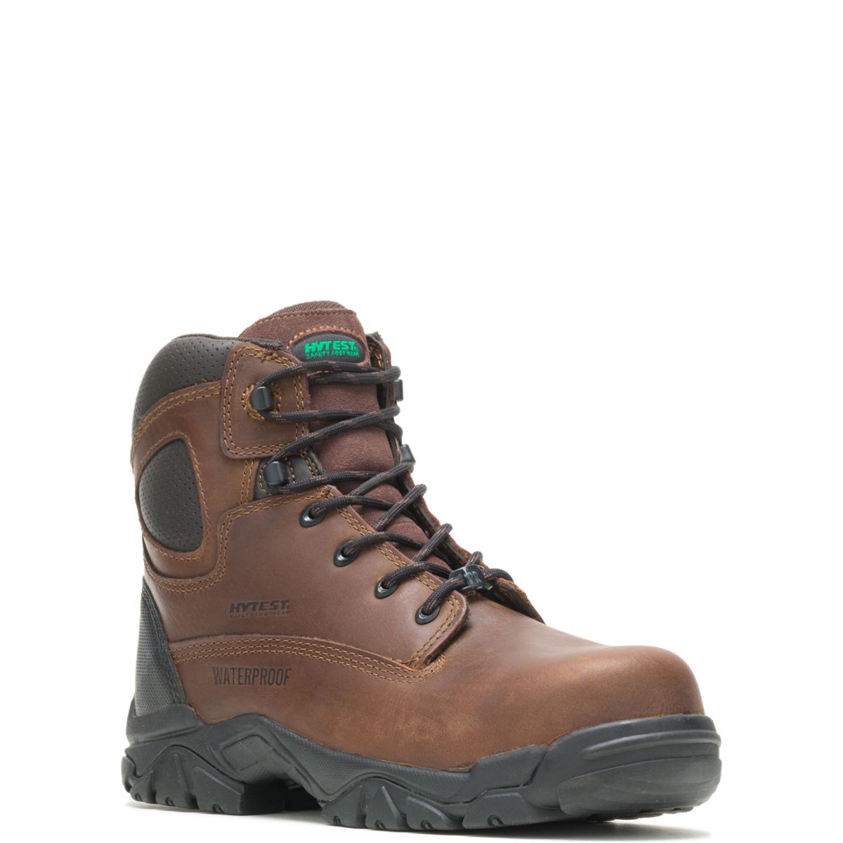 Apex Waterproof Puncture Resistant Composite Toe 6" Work Boot, Brown, dynamic 2