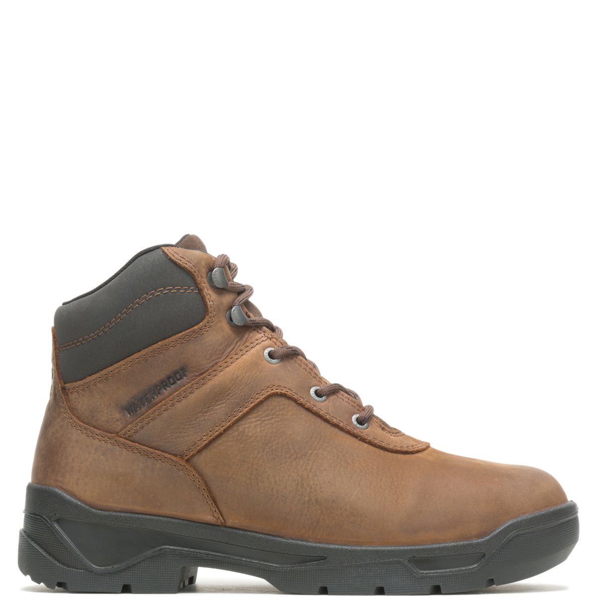 Brown safety clearance shoes